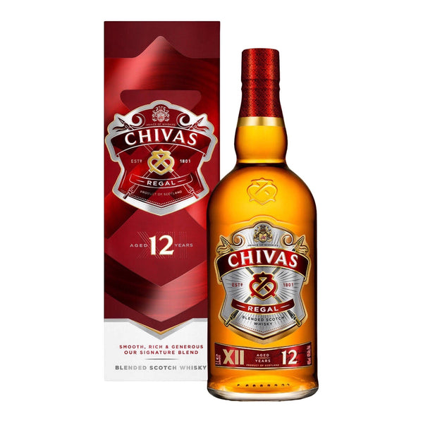 Chivas Regal 12 Year Old Blended Scotch Whisky (1000ml)
