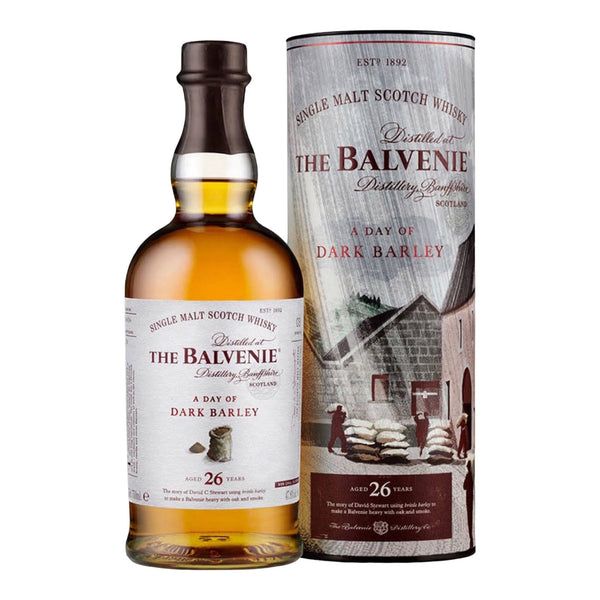The Balvenie 26 Year Old "A Day of Dark Barley" Single Malt Scotch Whisky (700ml)