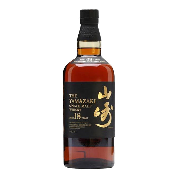 Yamazaki 18 Year Old Single Malt Japanese Whisky New Box (700ml)