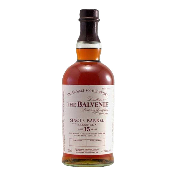 The Balvenie 15 Year Old Single Barrel Sherry Cask # 13944 Single Malt Scotch Whisky (700ml)