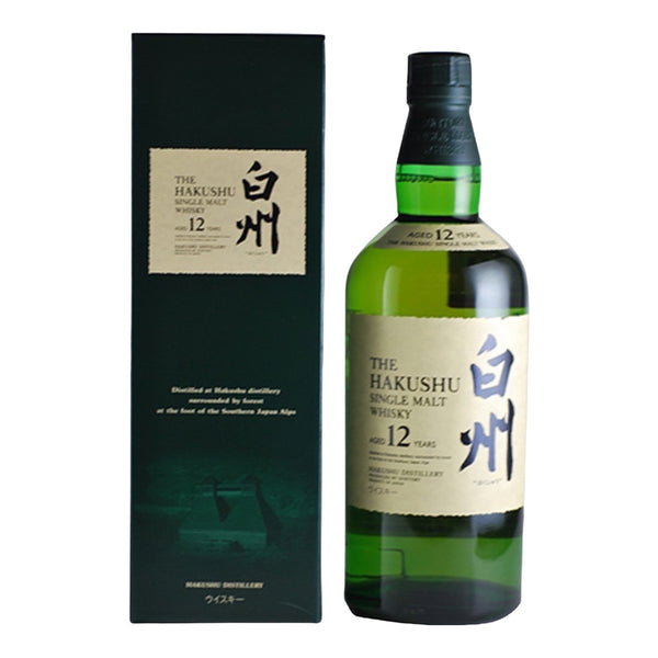 Hakushu 12 Year Old Single Malt Japanese Whisky Old Box (700ml)