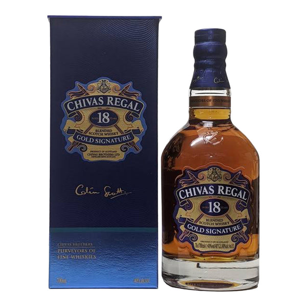 Chivas Regal 18 Year Old Blended Scotch Whisky (700ml)