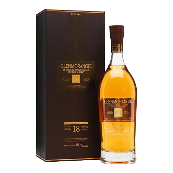 Glenmorangie 18 Year Old Extremely Rare Single Malt Scotch Whisky (700ml)
