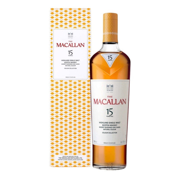 The Macallan 15 Year Old Colour Collection Single Malt Scotch Whisky (700ml)