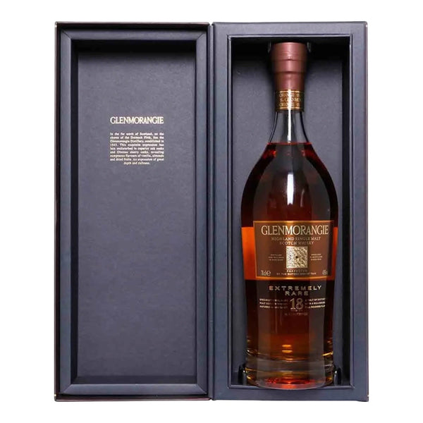 Glenmorangie 18 Year Old Extremely Rare Single Malt Scotch Whisky (700ml)