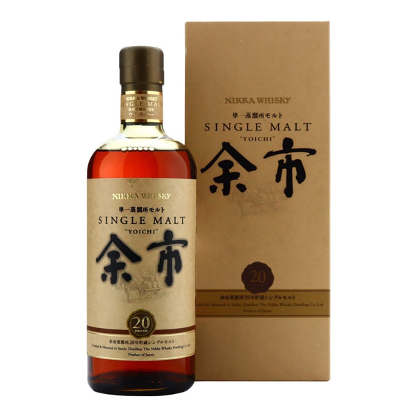 Nikka Yoichi 20 Year Old Single Malt Japanese Whisky (700ml)