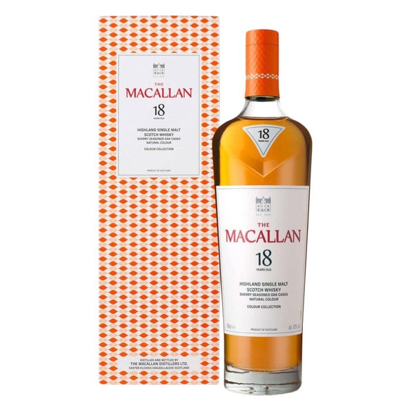 The Macallan 18 Year Old Colour Collection Single Malt Scotch Whisky (700ml)