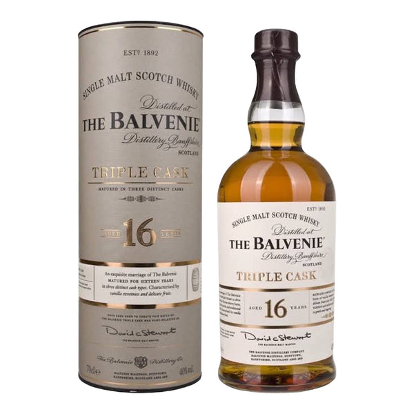 The Balvenie 16 Year Old Triple Cask Single Malt Scotch Whisky (700ml)