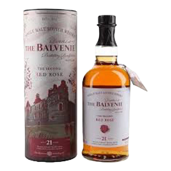 The Balvenie The Second Red Rose 21 Year Old Single Malt Scotch Whisky (700ml)