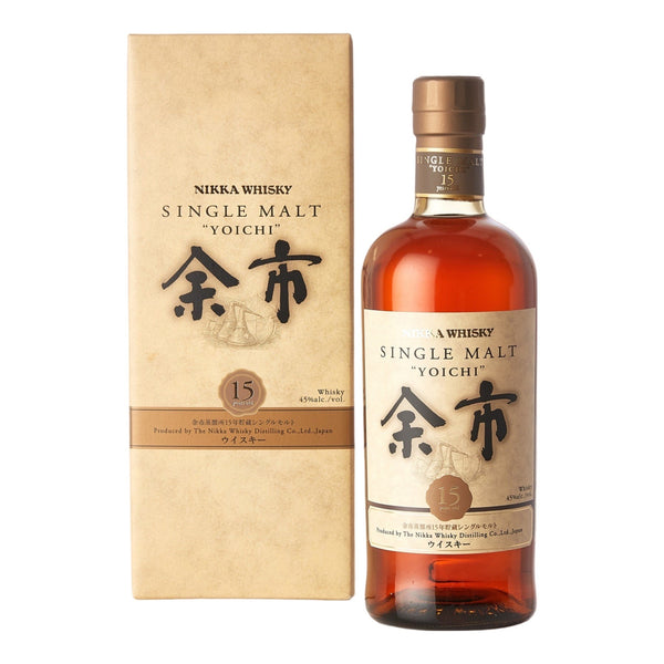 Nikka Yoichi 15 Year Old Single Malt Japanese Whisky (700ml)