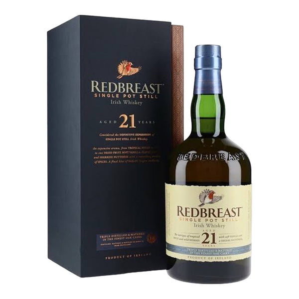 Redbreast 21 Year Old Single Pot Still Irish Whiskey (700ml)