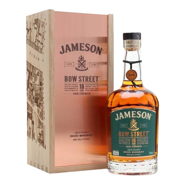 Jameson Bow Street 18 Year Old Cask Strength Blended Irish Whiskey (700ml)