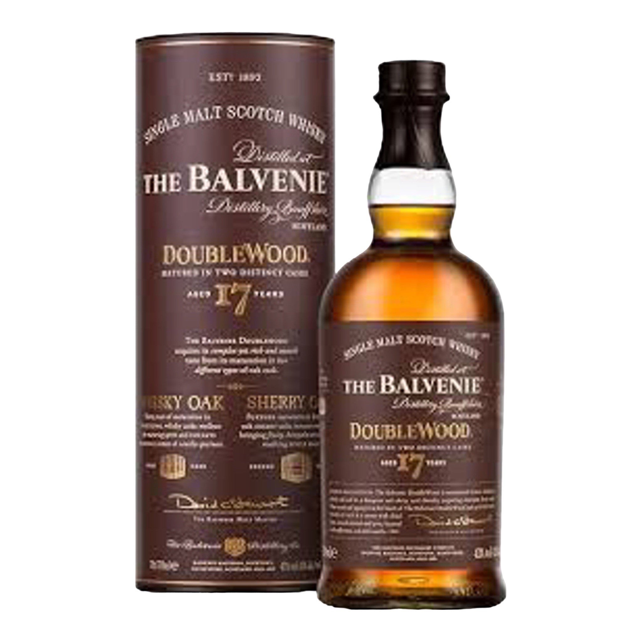 The Balvenie Doublewood 17 Year Old Single Malt Scotch Whisky 700ml the-balvenie-doublewood-17-year-old-single-malt-scotch-whisky-700ml