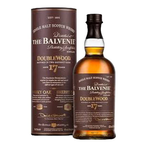 The Balvenie Doublewood 17 Year Old Single Malt Scotch Whisky (700ml)