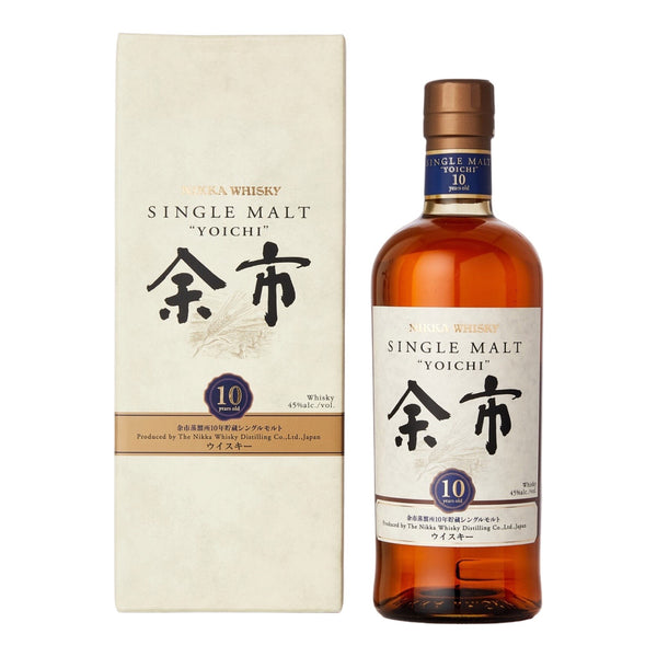 Nikka Yoichi 10 Year Old Single Malt Japanese Whisky Old Box (700ml)