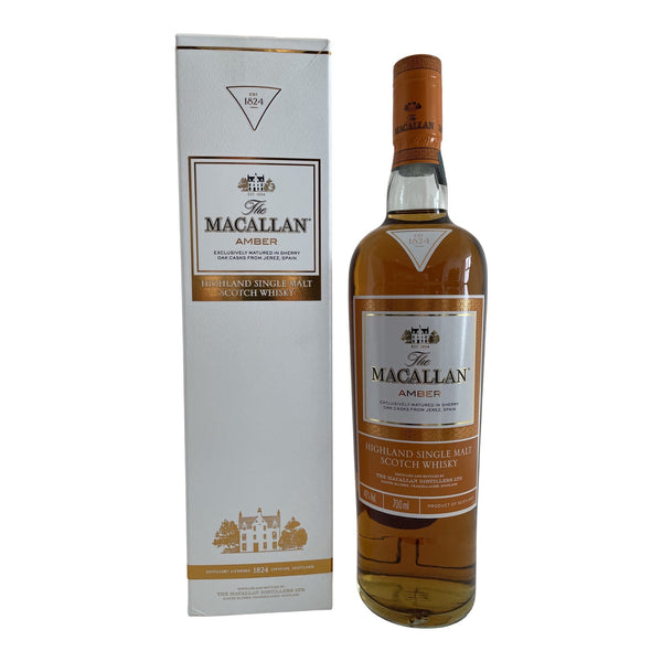 The Macallan Amber The 1824 Series Single Malt Scotch Whisky (700ml)