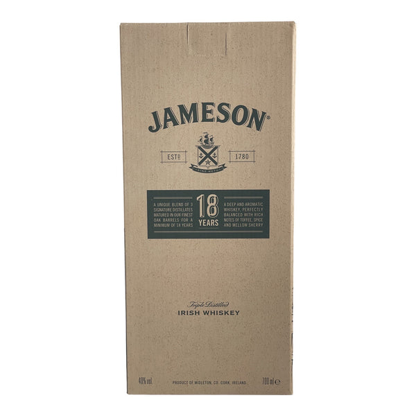 Jameson 18 Year Old Blended Irish Whiskey (700ml)