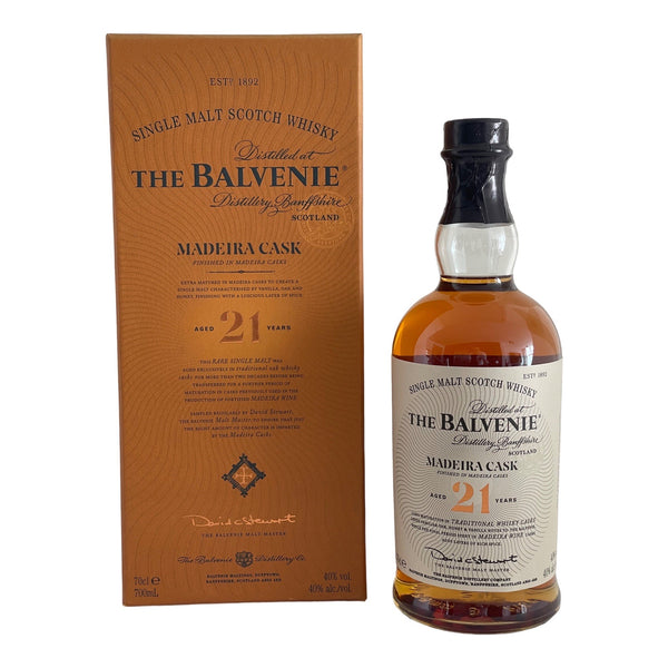 The Balvenie 21 Year Old Maderia Cask Single Malt Scotch Whisky (700ml)