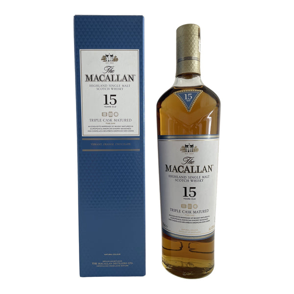The Macallan 15 Year Old Triple Cask Matured Single Malt Scotch Whisky (700ml)