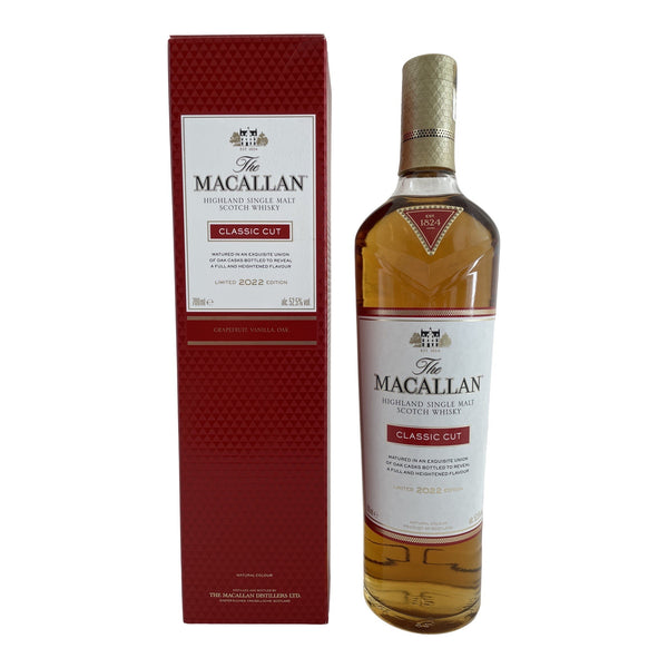 The Macallan Classic Cut 2022 Edition Cask Strength Single Malt Scotch Whisky (700ml)