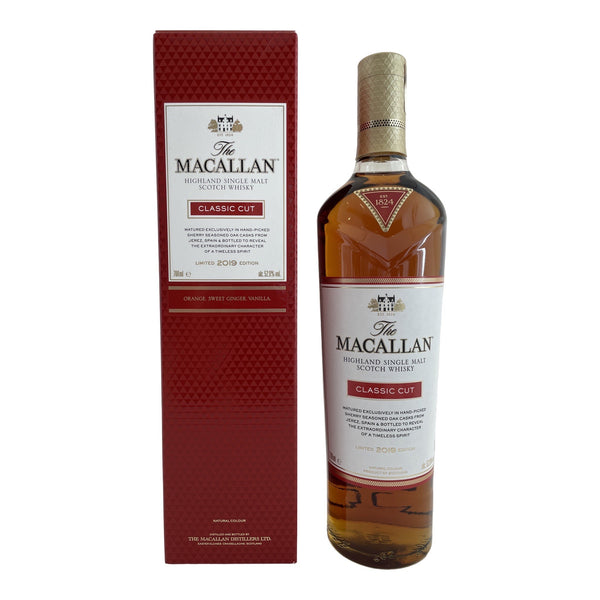 The Macallan Classic Cut 2019 Edition Cask Strength Single Malt Scotch Whisky (700ml)
