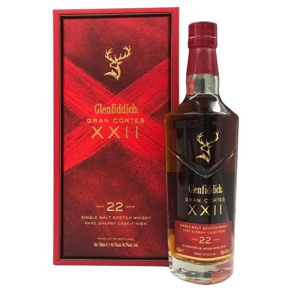 Glenfiddich 22 Year Old Gran Cortes Single Malt Scotch Whisky (700ml)