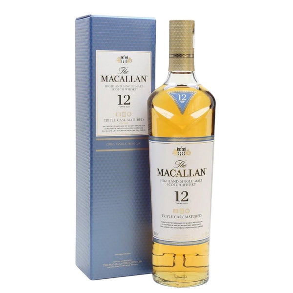 The Macallan 12 Year Old Triple Cask Single Malt Scotch Whisky (700ml)