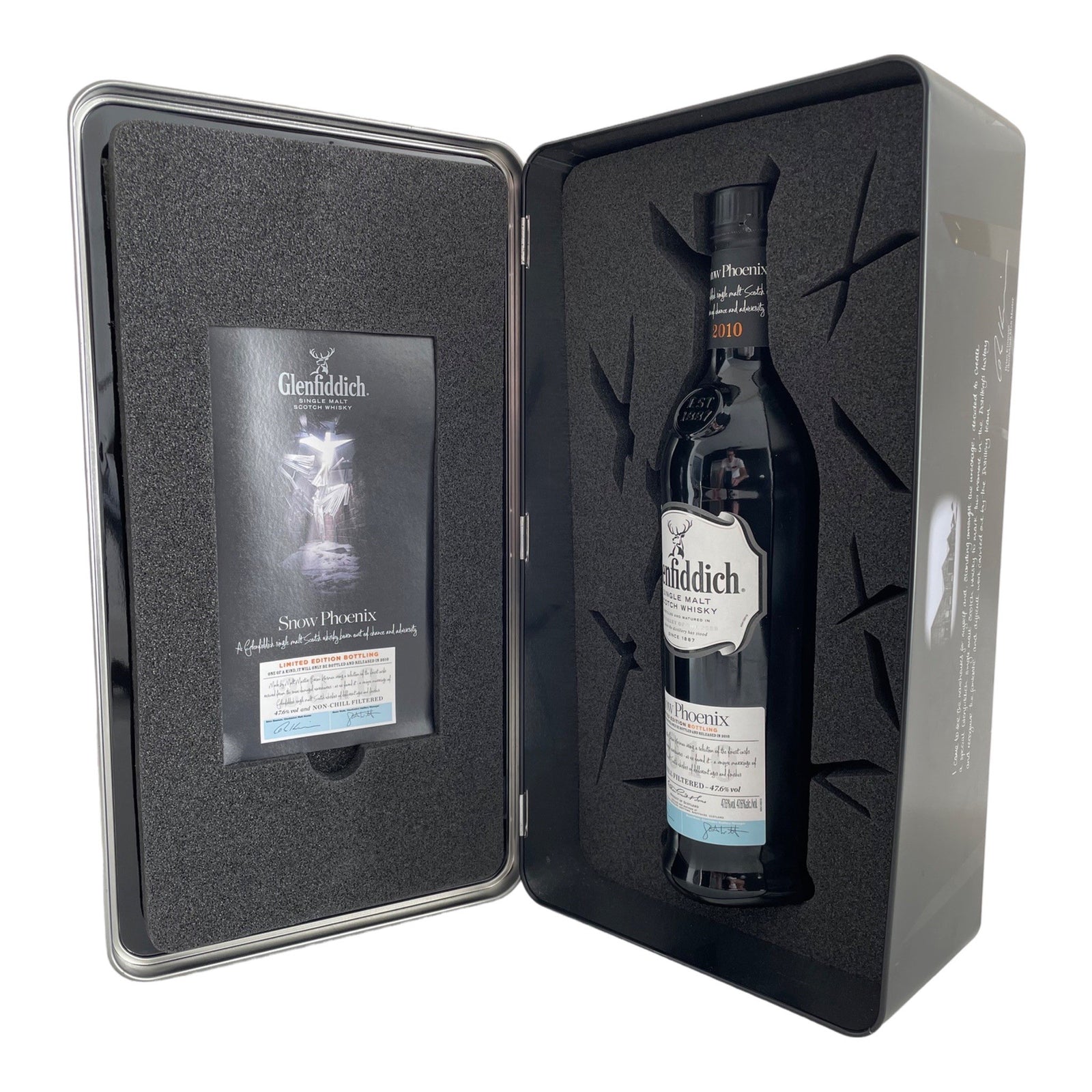 【稀少品】Glenfiddich Snow Phoenix 2010年限定版 Glenfiddich Snow Phoenix Limited 2010 Edition Scotch Whisky