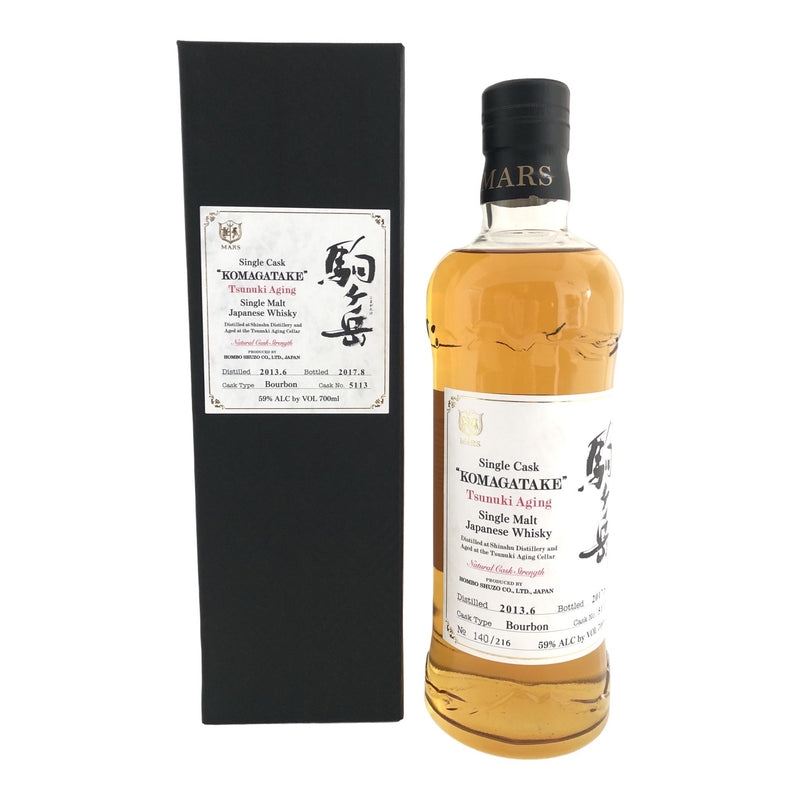 Shinshu Mars Distillery Komagatake Tsunuki Aging Cask Strength Single Malt Japanese Whisky (700ml)